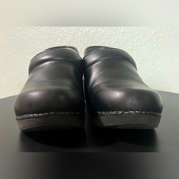 Dansko Black Leather XP 2.0 Professional Clogs Office Hospital Nurse Doctor - Picture 7 of 11
